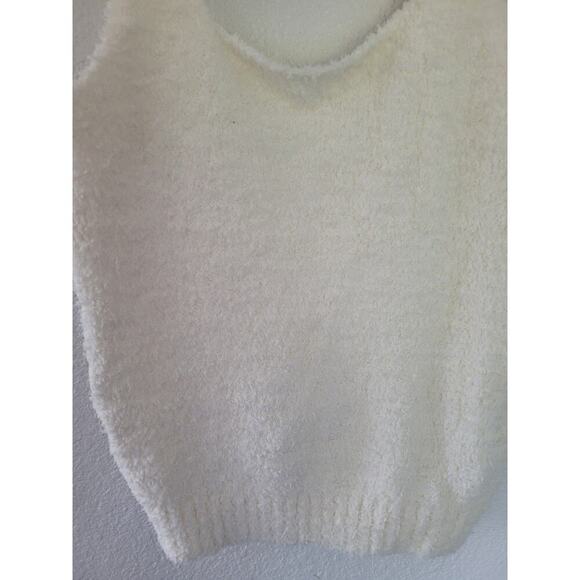Skims Women's Fuzzy Cream Tank Top Super Cozy‎ size 2X/3X #4 - Picture 3 of 5